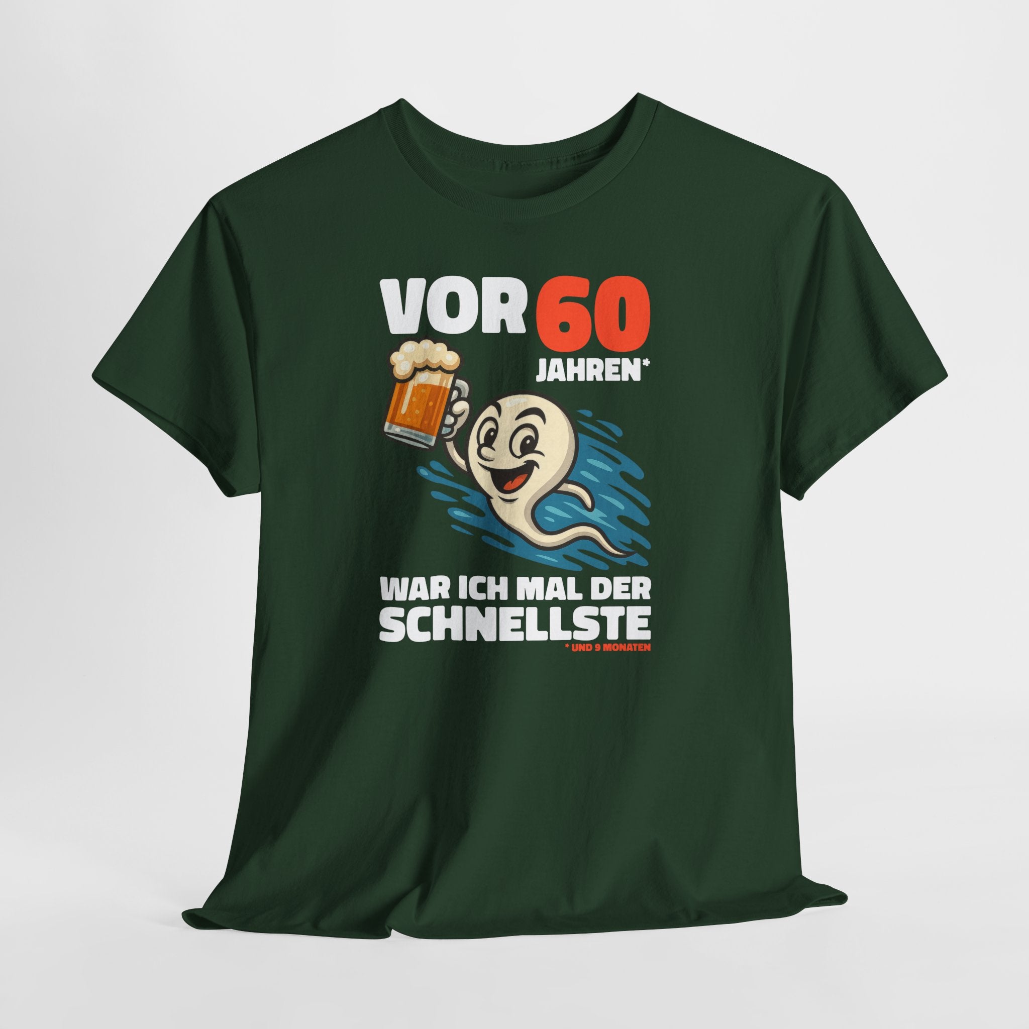 Vor 60 Jahren war ich mal der Schnellste – Lustiges Geburtstagsshirt