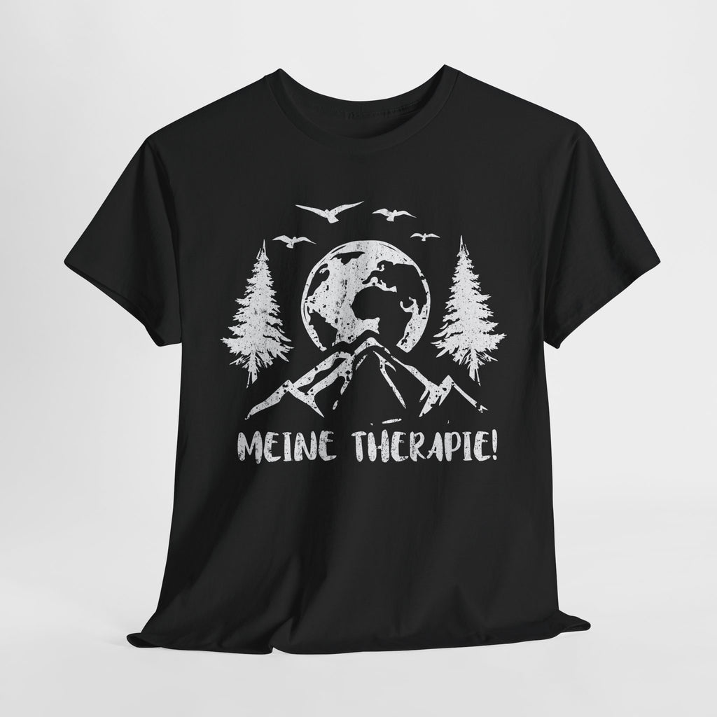 Bergmensch Berge Wandern Natur Shirt Meine Therapie Lustiges Geschenk T-Shirt