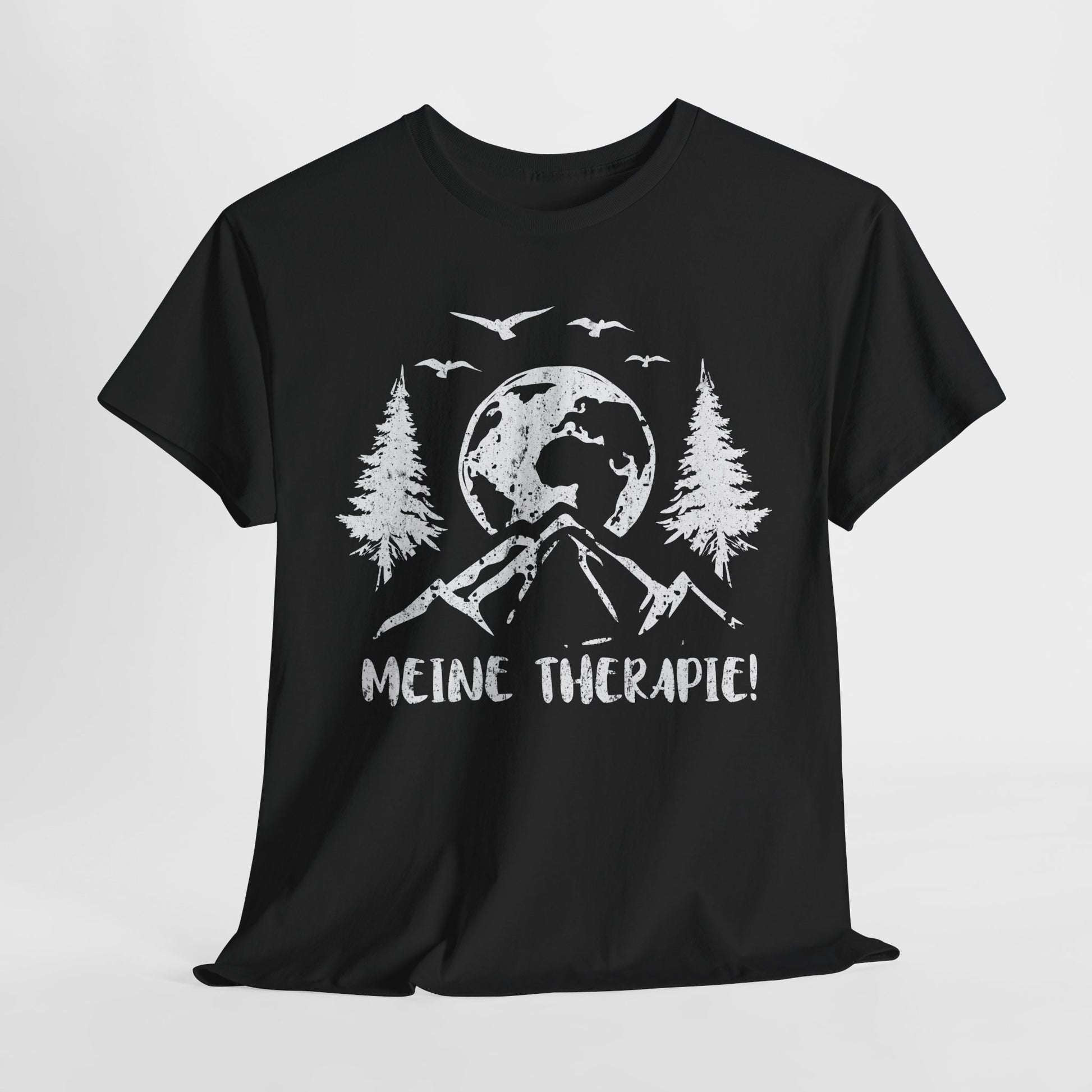 Bergmensch Berge Wandern Natur Shirt Meine Therapie Lustiges Geschenk T-Shirt