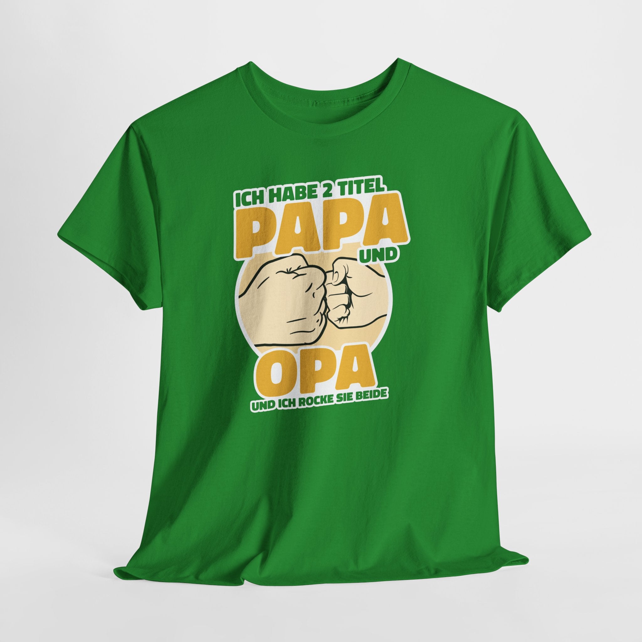 Ich habe 2 Titel: Papa und Opa – Und ich rocke sie beide – Opa T-Shirt