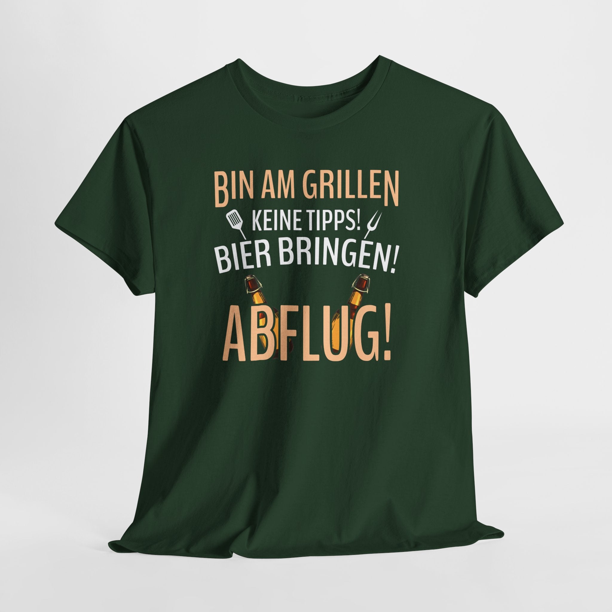 Lustiges Grill Zubehör für Grillfans Bier Grillmeister Grillen Lustiges T-Shirt