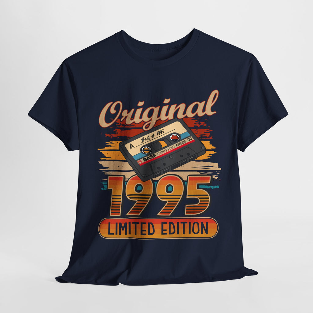 30. Geburtstag Best of 1995 Limited Edition Retro Musik Kassette Geschenk T-Shirt
