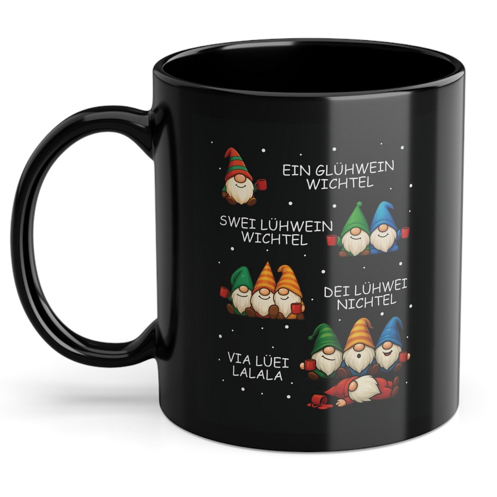 Lustige Glühwein Wichtel – Betrunkene Weihnachtsgnome Lustige Kaffee Tasse