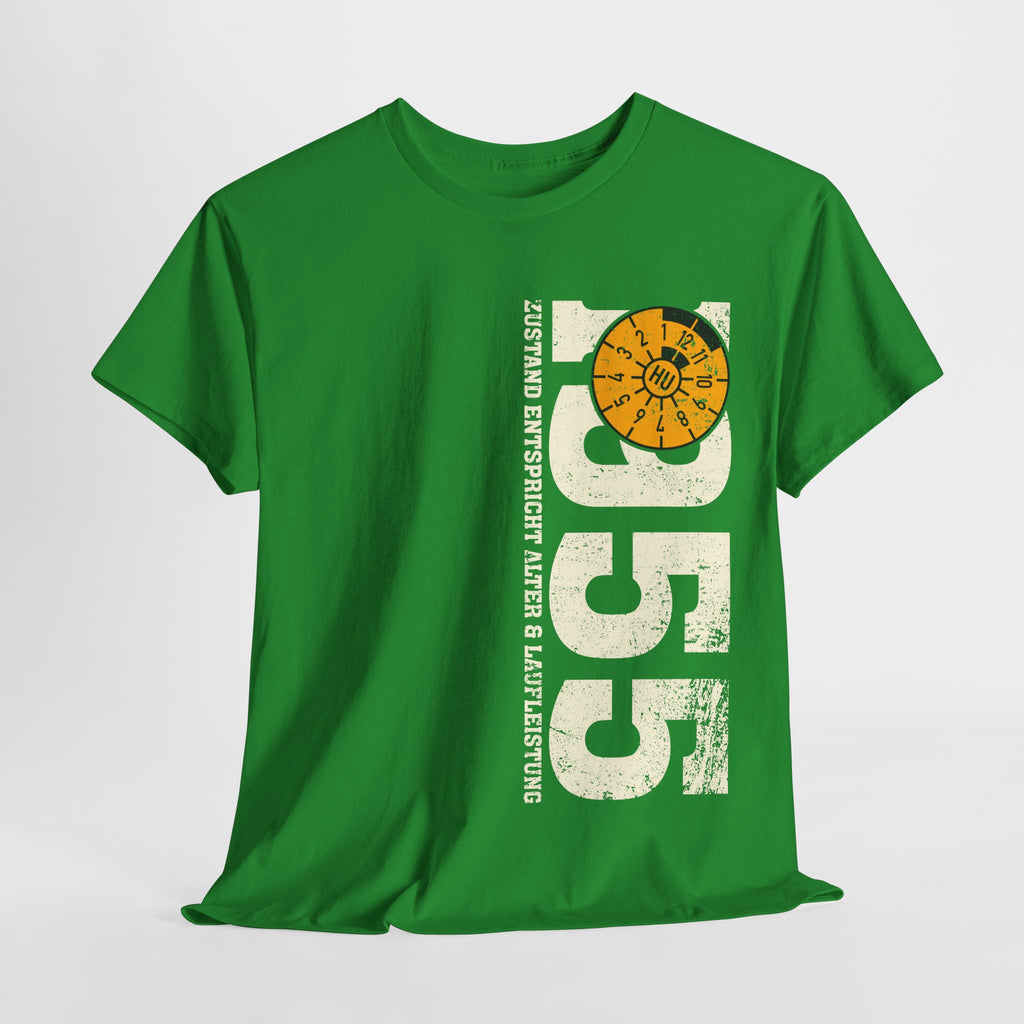 70. Geburtstag Baujahr 1955 Zustand entspricht Alter und Laufleistung TÜV Lustiges Mechaniker Geschenk T-Shirt