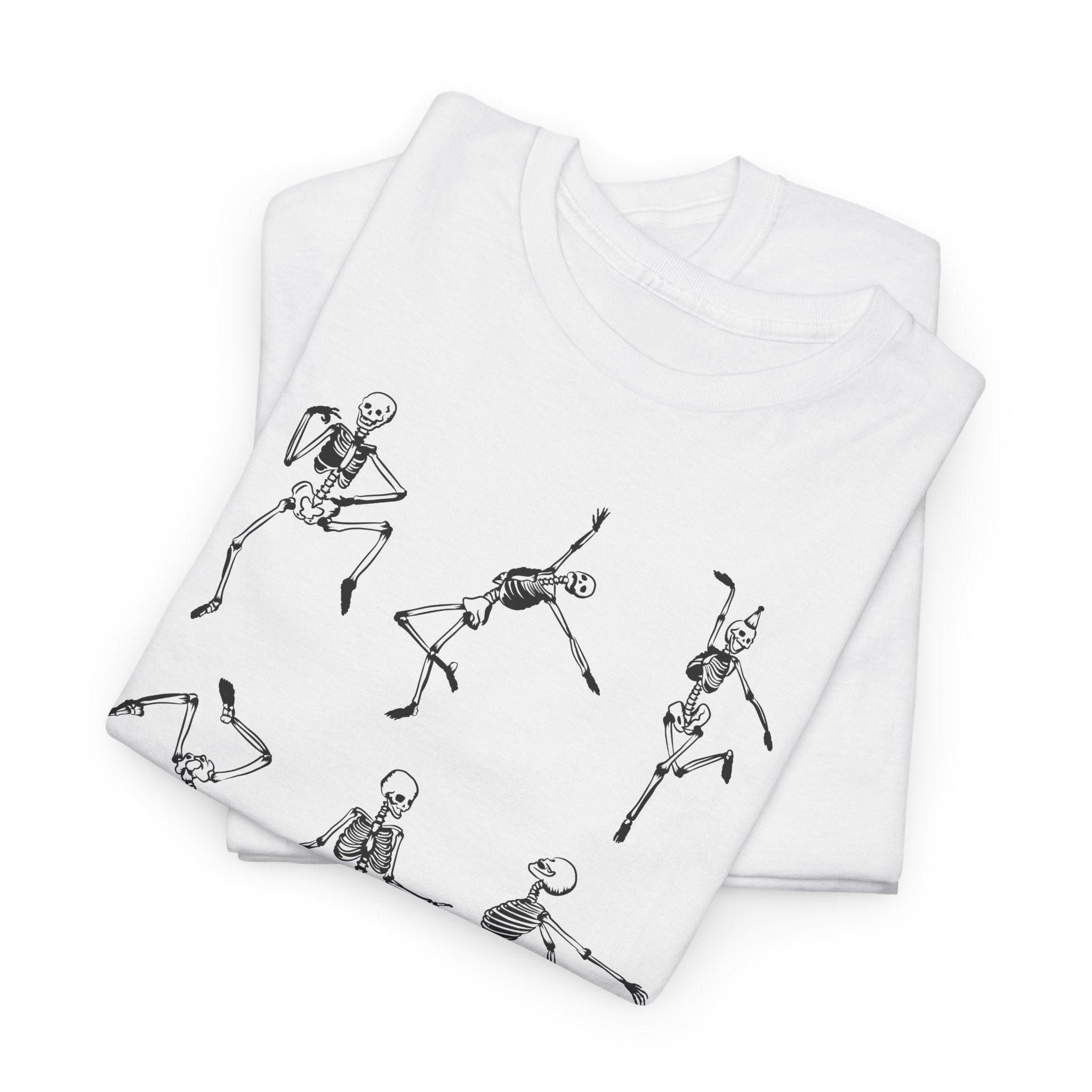 Tanzende Skelette T-Shirt – Lustiges Halloween & Party Design