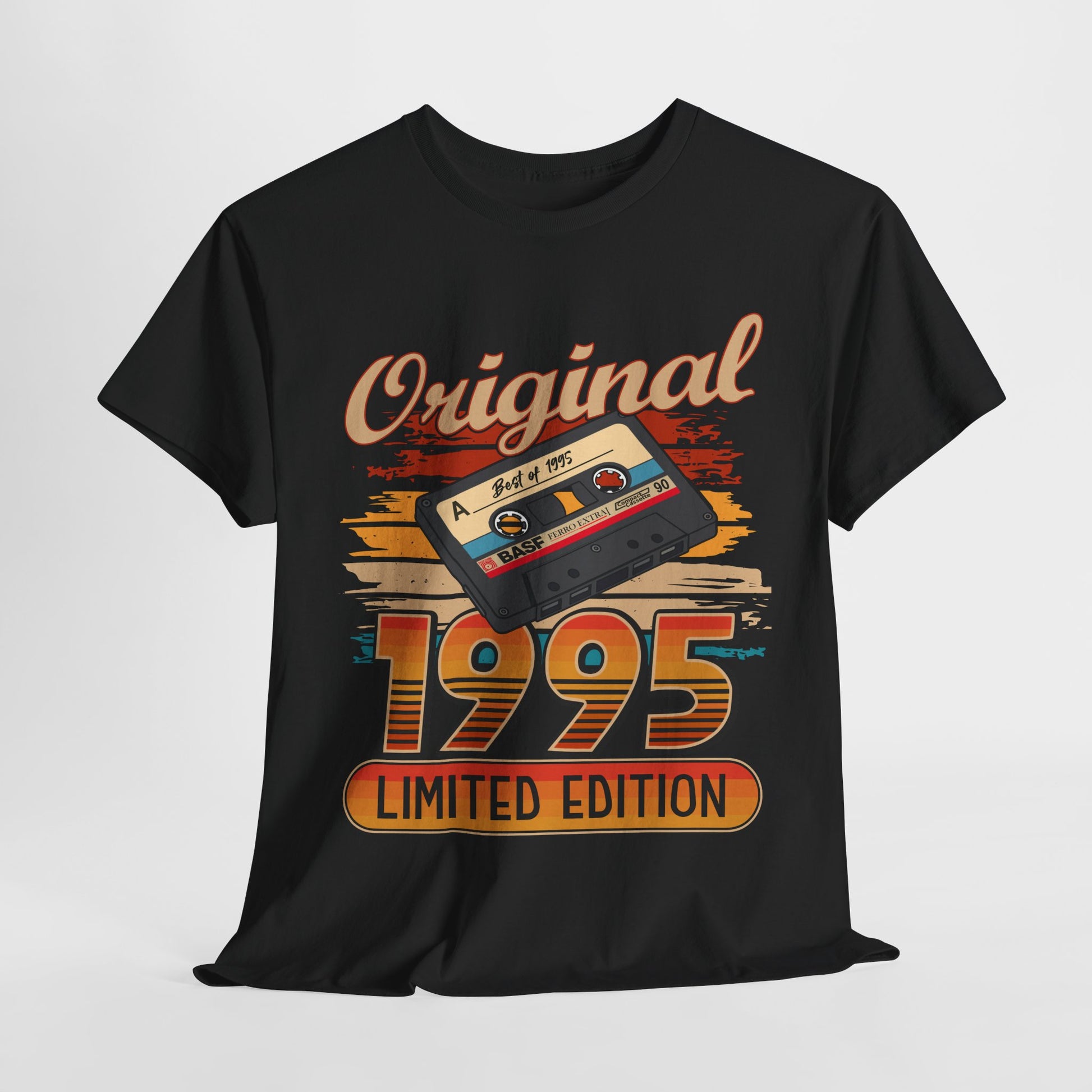 30. Geburtstag Best of 1995 Limited Edition Retro Musik Kassette Geschenk T-Shirt
