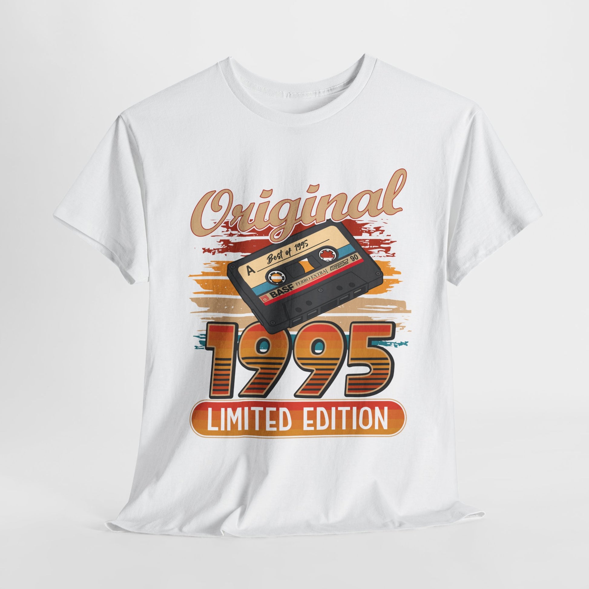 30. Geburtstag - Limited Edition - Best of 1995 - Retro Musik Kassette - Geschenk T-Shirt