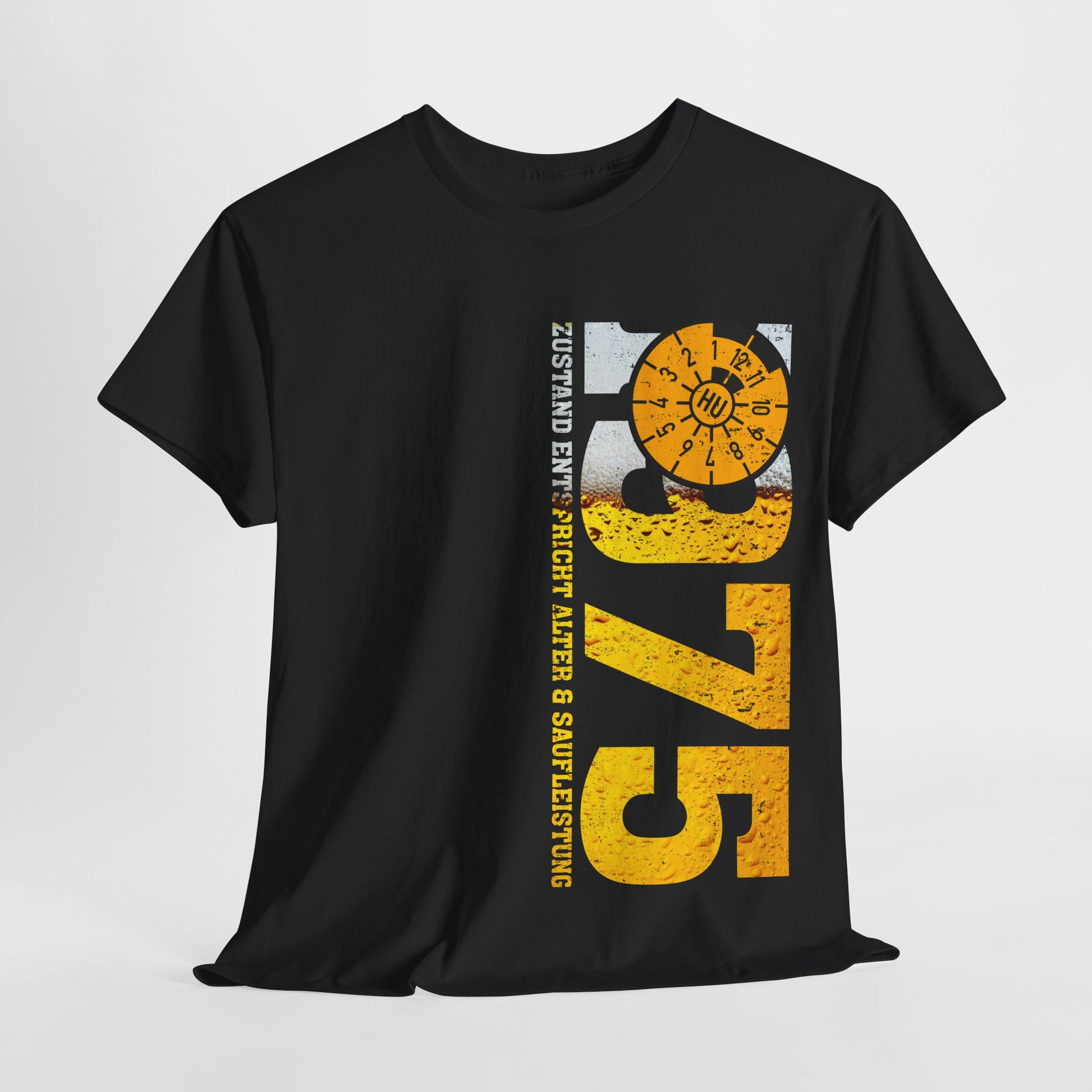 50. Geburtstag Baujahr 1975 Zustand entspricht Alter und Saufleistung TÜV Lustiges Bier Mechaniker Geschenk T-Shirt