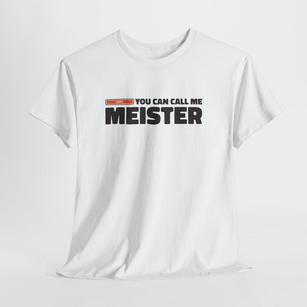 Meisterprüfung geschafft – Upgrade auf Meister 100% – Lustiges T-Shirt