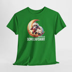 Offizielles Sch(l)afshirt – Lustiges Schlaf-Shirt mit Schaf & Mond