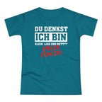Du denkst ich bin klein lieb und nett - Böser Fehler Lustiges Frauen Premium T-Shirt