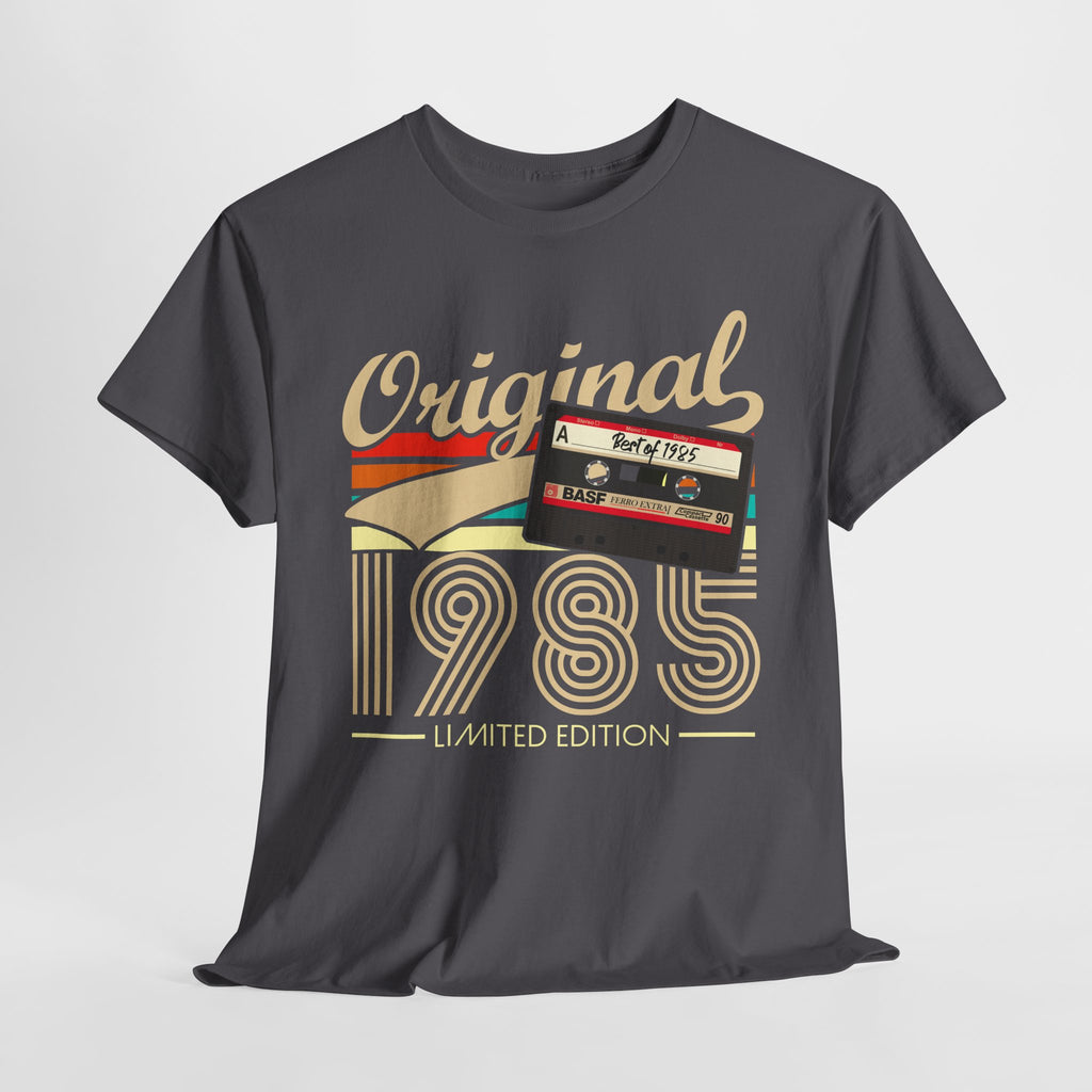 40. Geburtstag Original 1985 Limited Edition Retro Kassette Geschenk T-Shirt