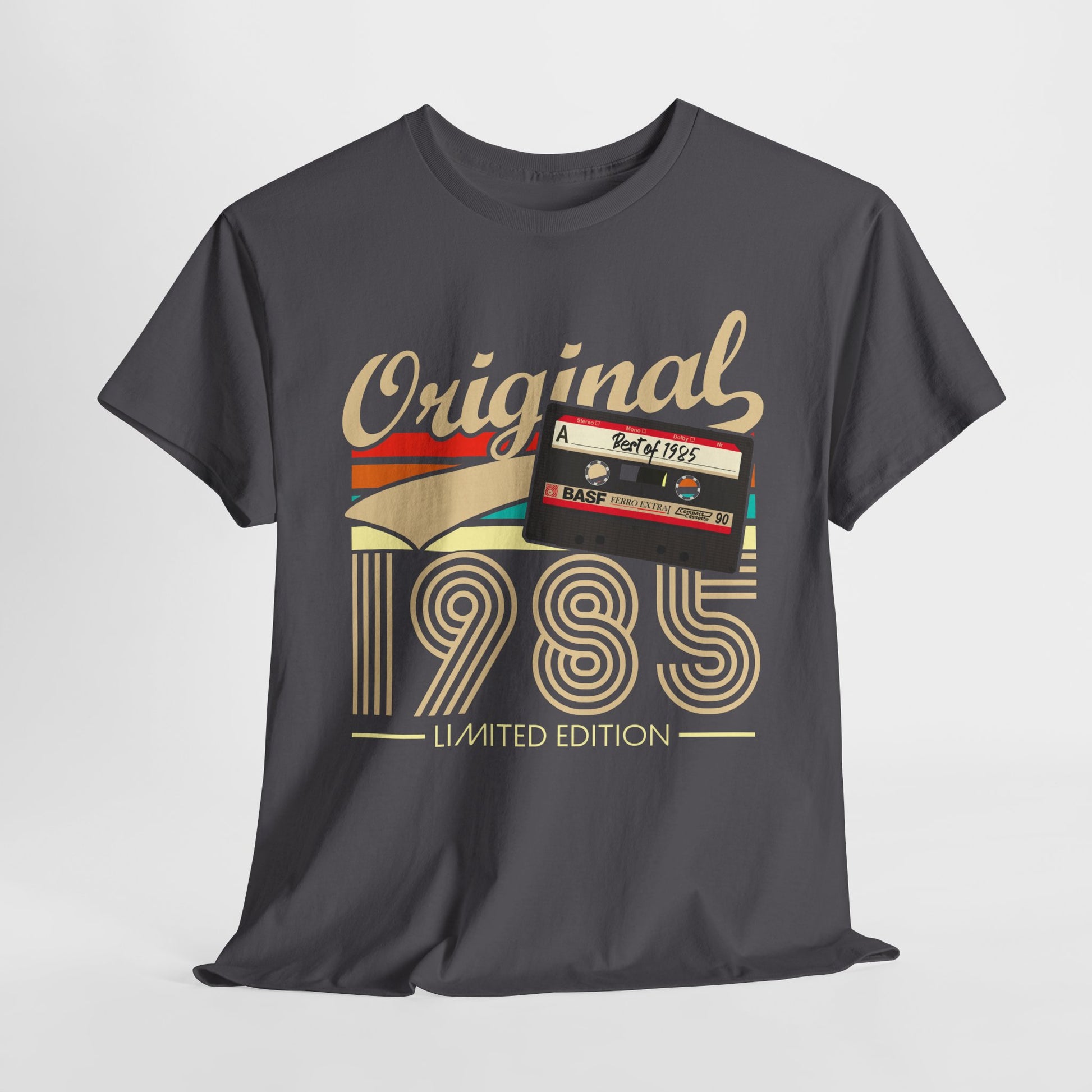 40. Geburtstag Original 1985 Limited Edition Retro Kassette Geschenk T-Shirt