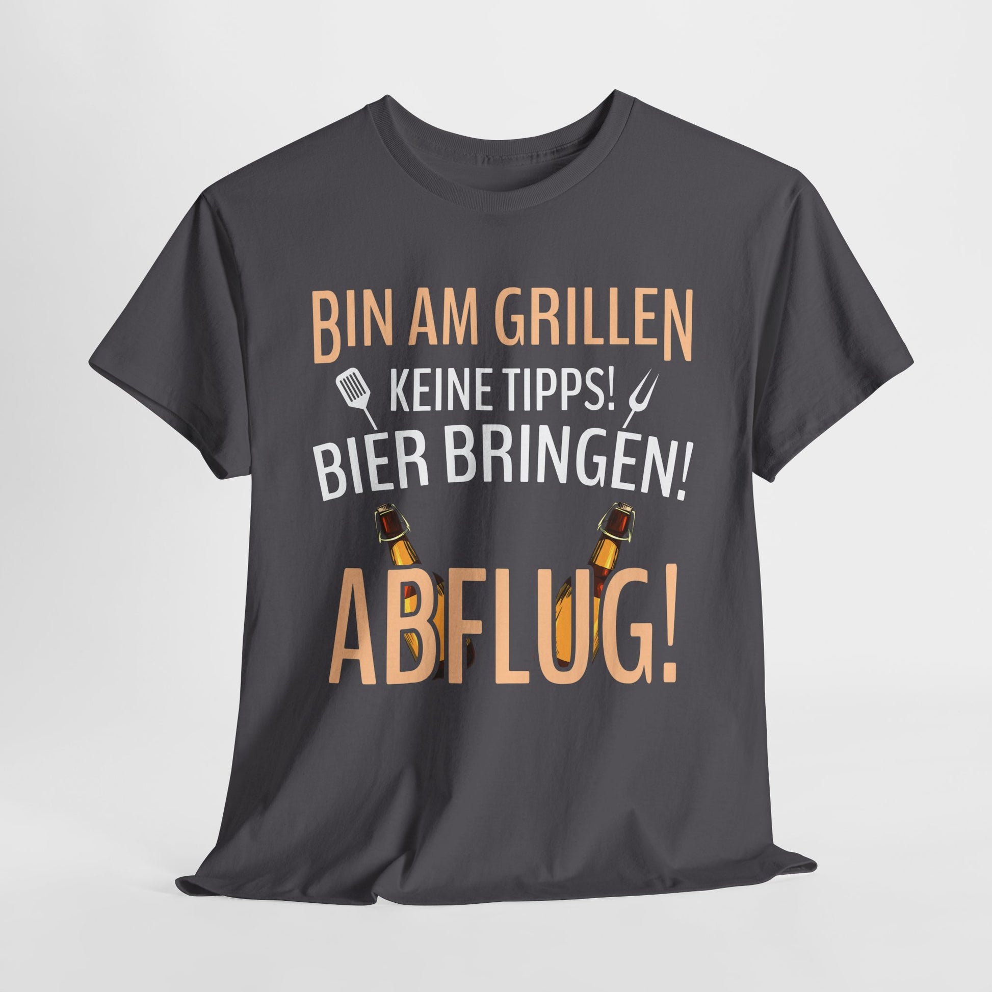Lustiges Grill Zubehör für Grillfans Bier Grillmeister Grillen Lustiges T-Shirt