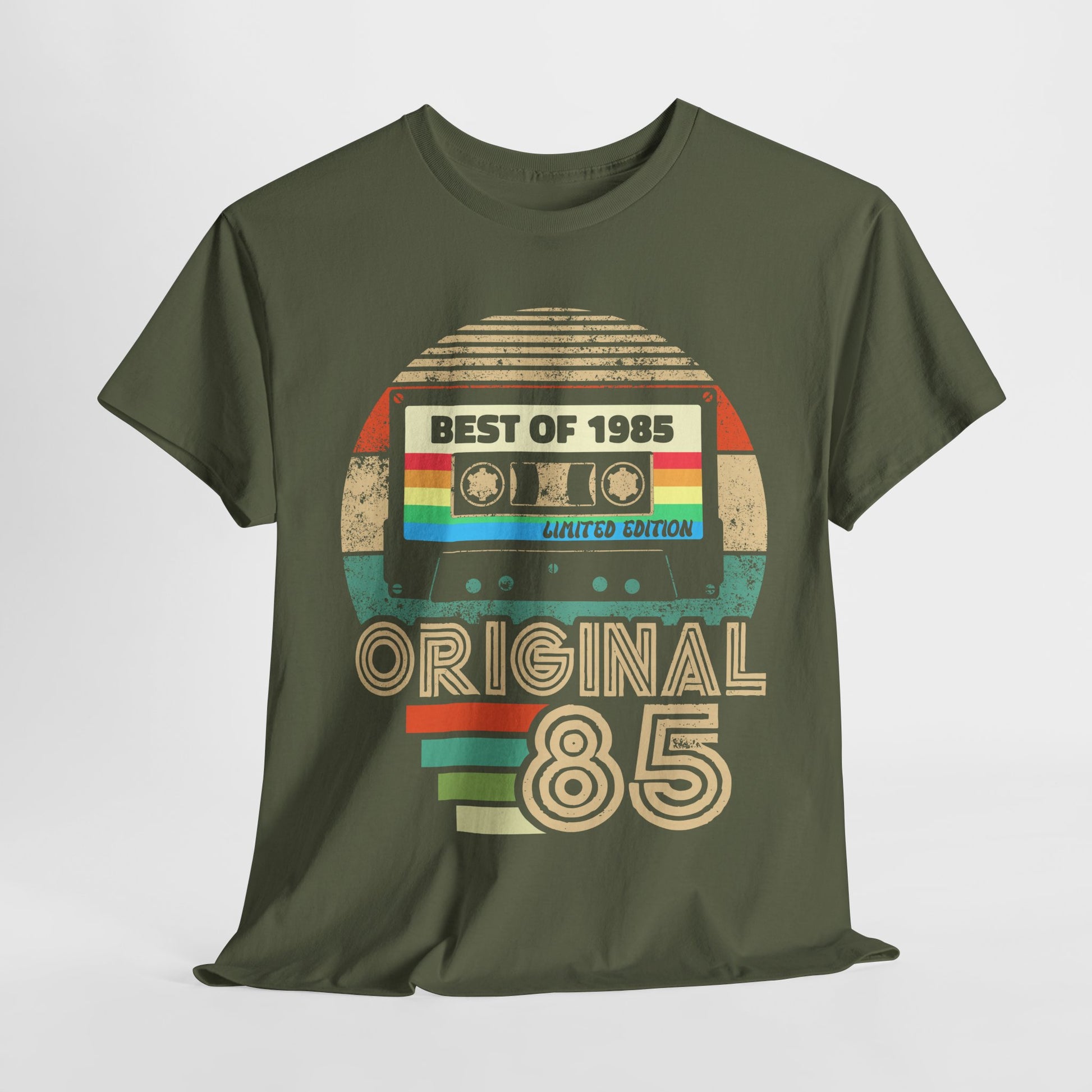 40. Geburtstag Original 1985 Best Of 1985 Retro Musik Kassette Limited Edition Geschenk T-Shirt