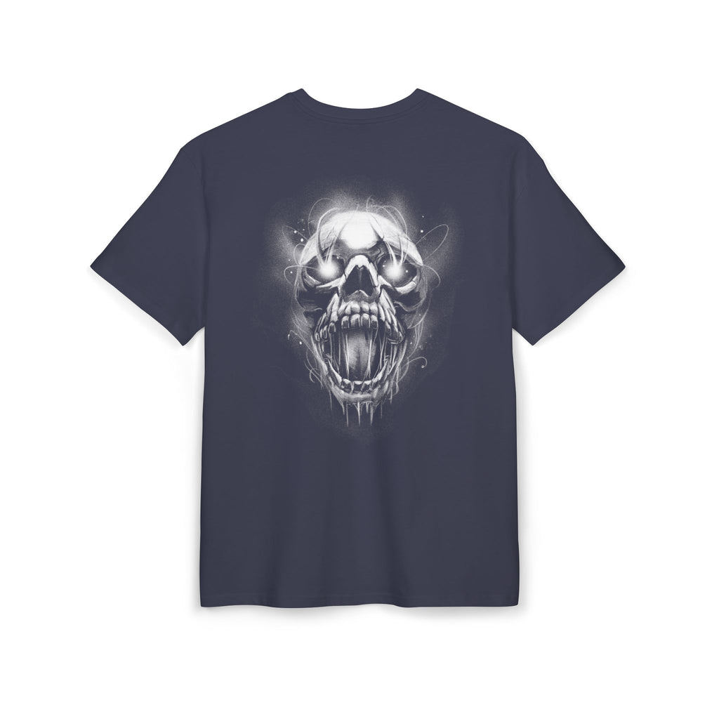 Downtown Reaper – Schwarzes Urban Streetwear Unisex Oversize T-Shirt