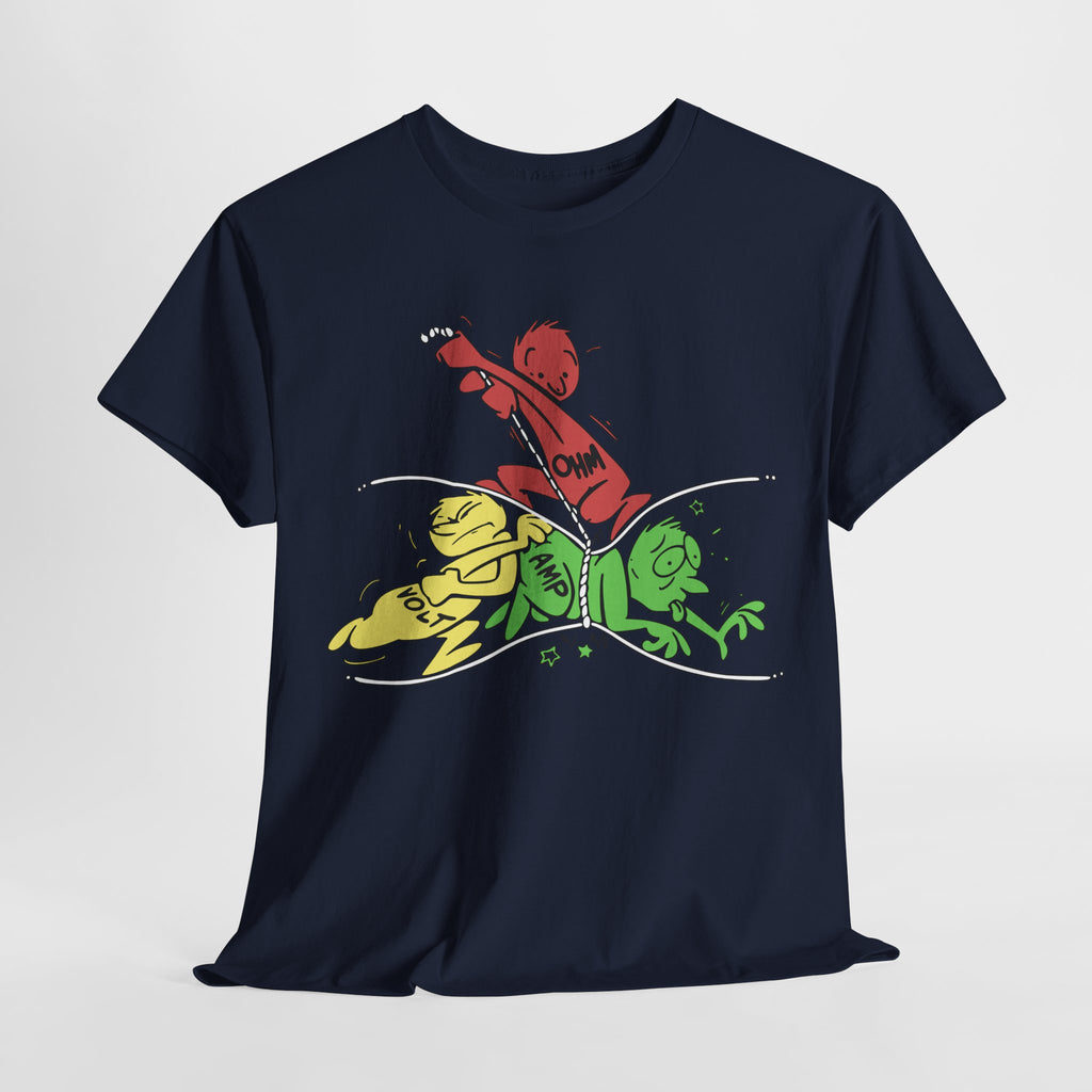 Elektriker Shirt Ohms Gesetz Witziges T-Shirt