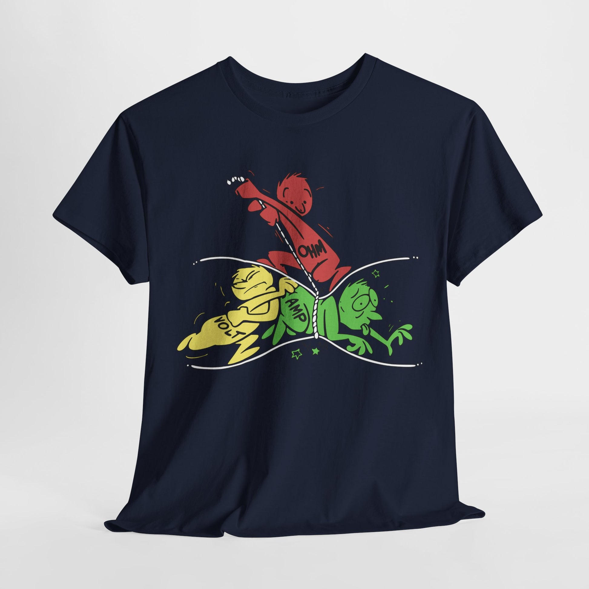 Elektriker Shirt Ohms Gesetz Witziges T-Shirt