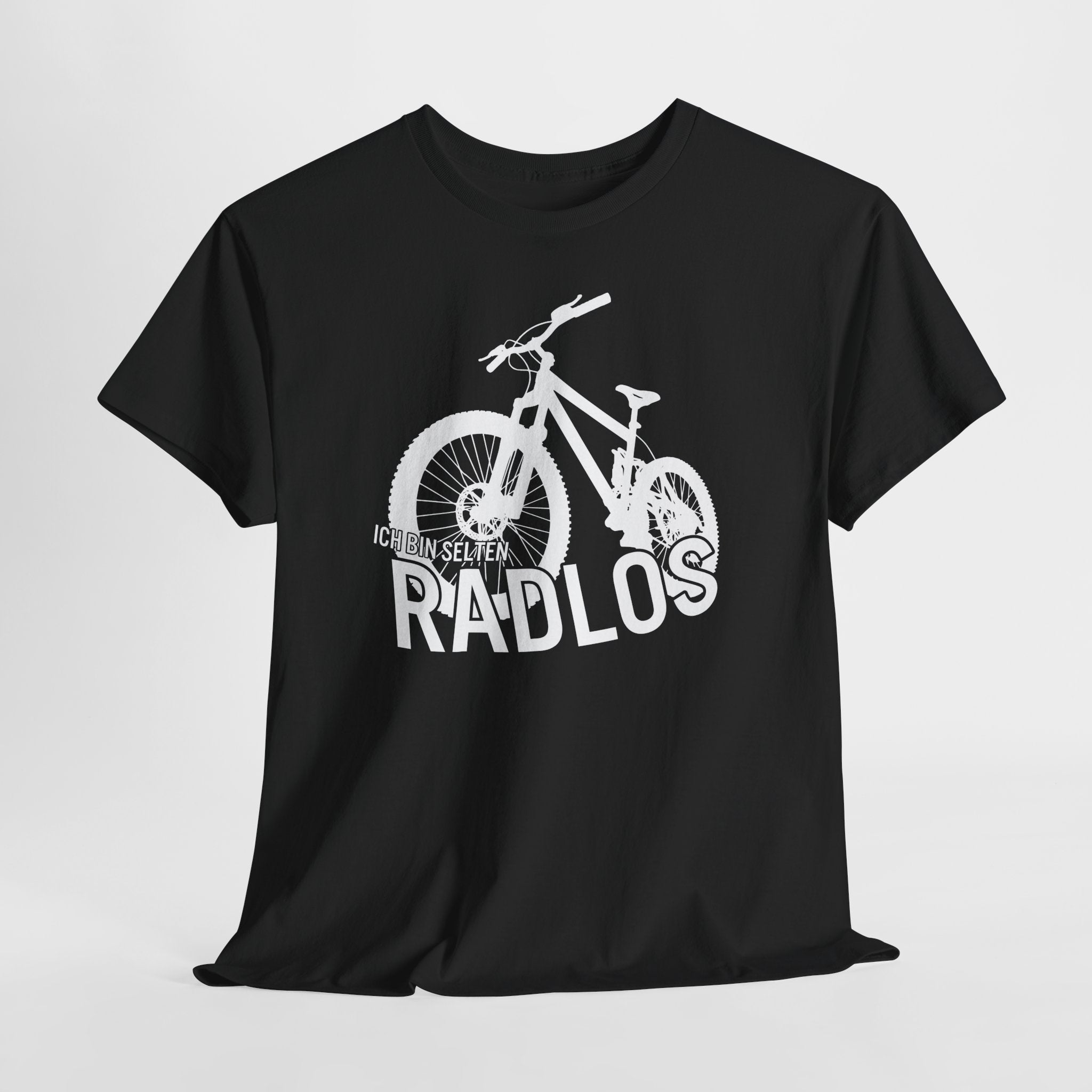 Ich bin selten radlos – Lustiges Fahrrad Shirt