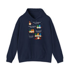 Lustige Glühwein Wichtel – Betrunkene Weihnachtsgnome Unisex Hoodie