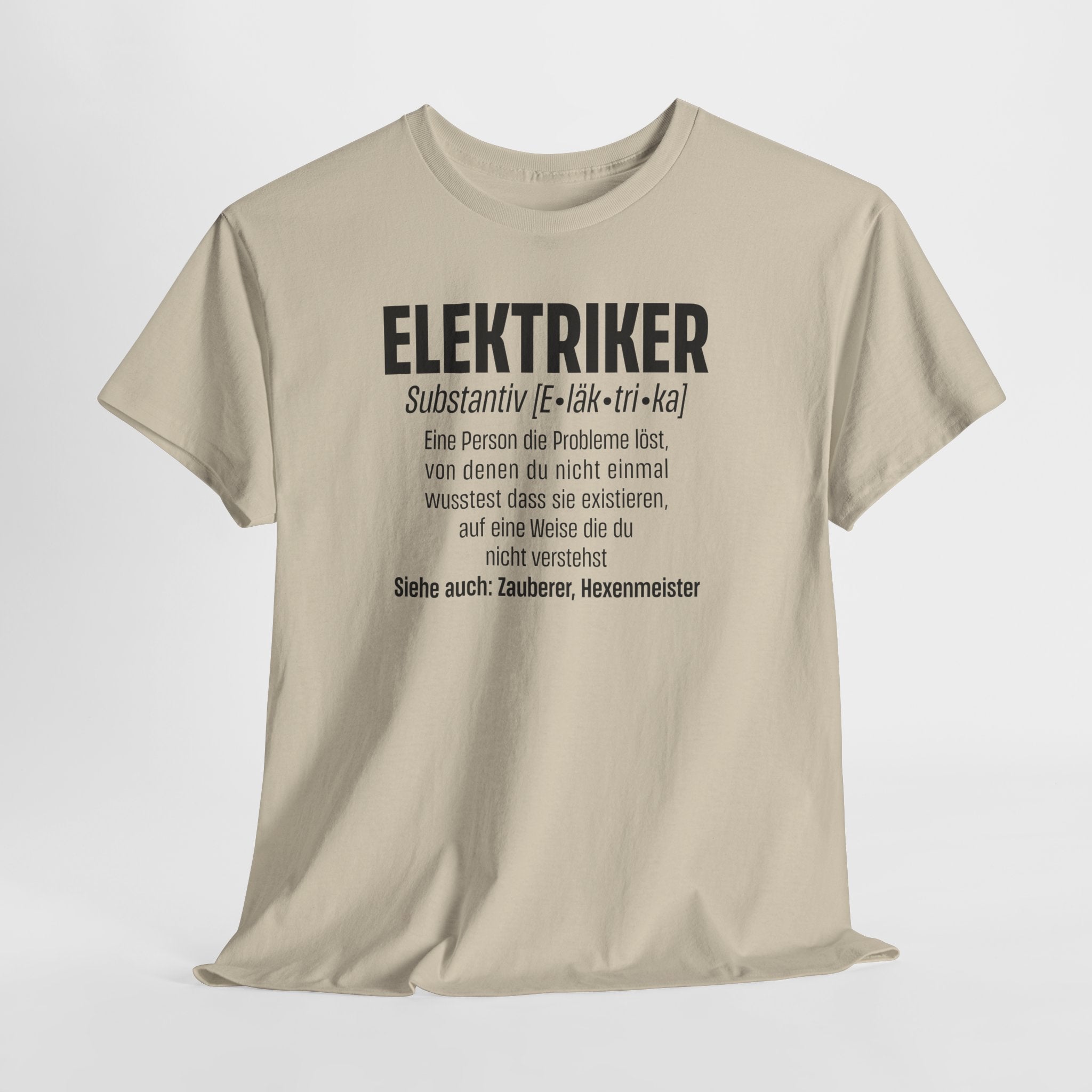 Elektriker Shirt - Eine Person die Probleme löst - Lustiges Elektriker Shirt