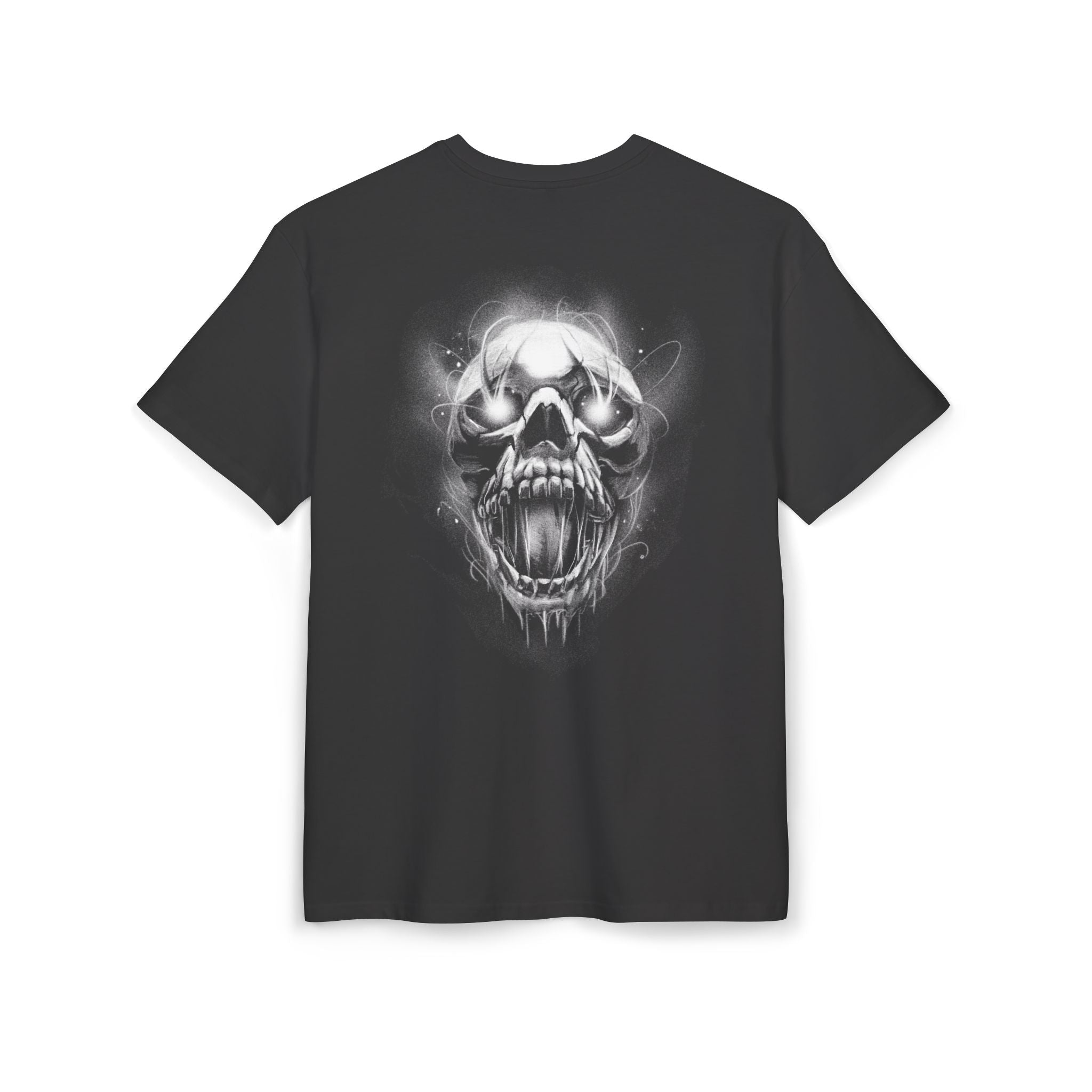 Downtown Reaper – Schwarzes Urban Streetwear Unisex Oversize T-Shirt