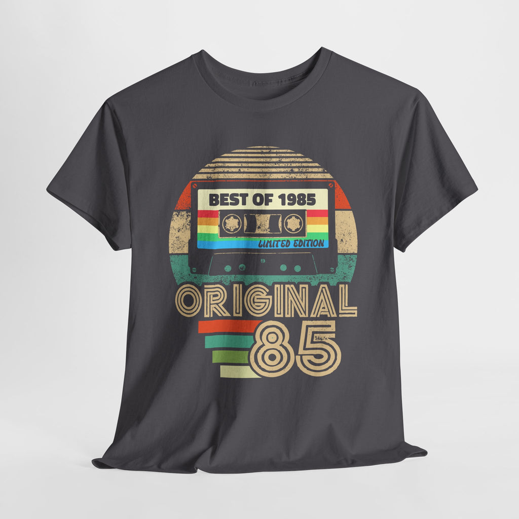 40. Geburtstag - Geboren 1985 Retro Kassette Best Of Geschenk T-Shirt