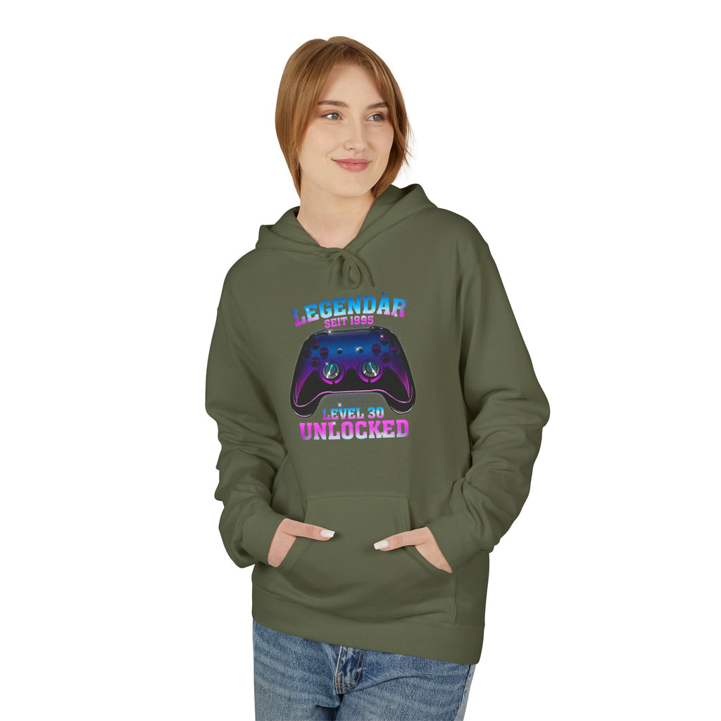 30 Geburtstag - LEVEL 30 Unlocked - Gamer Geschenk Hoodie