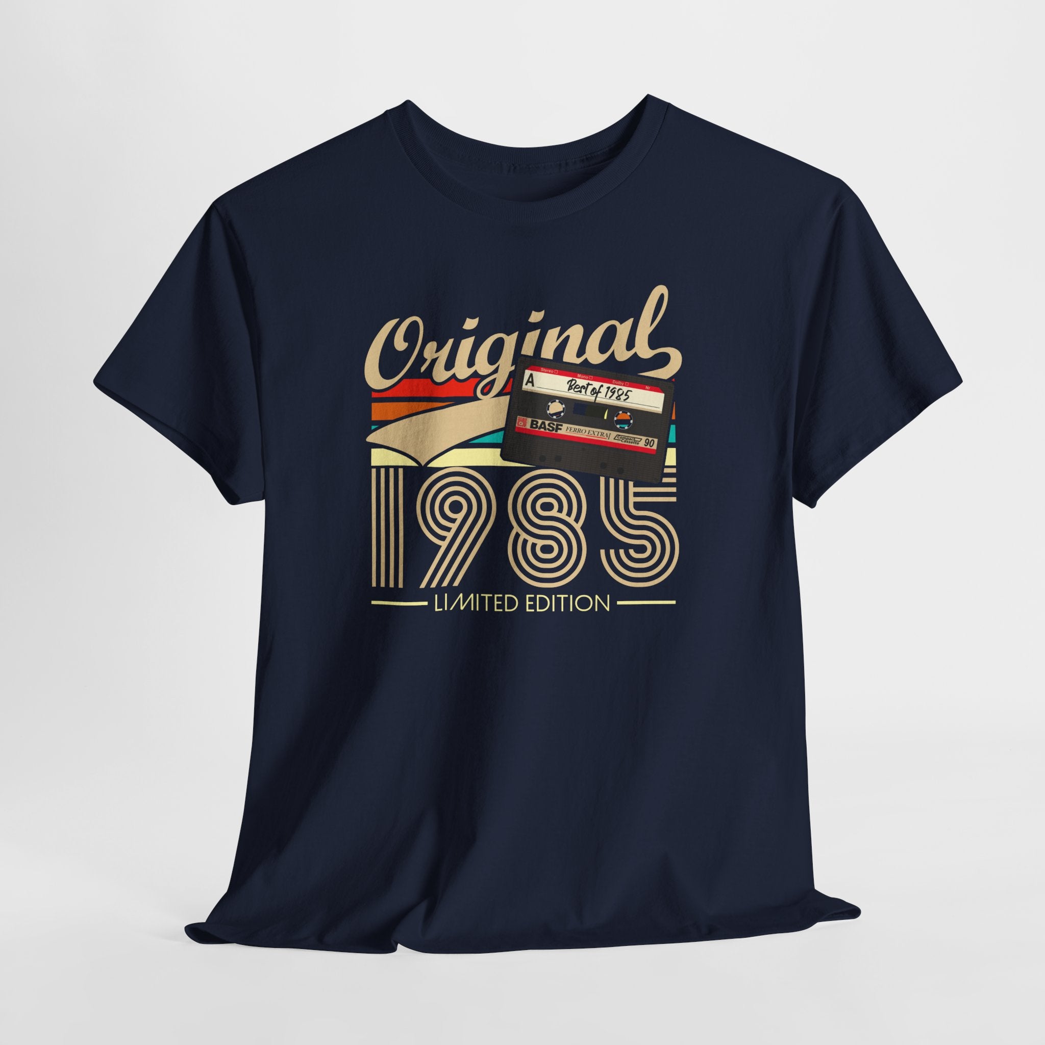 40. Geburtstag Original 1985 Limited Edition Retro Kassette Geschenk T-Shirt