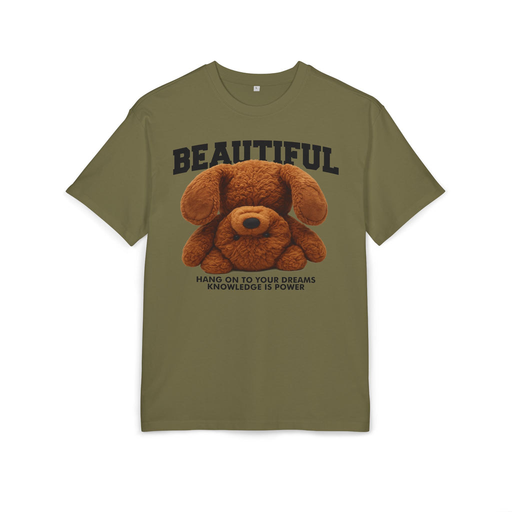 Teddybär Beautiful - Unisex Heavy Oversize T-Shirt