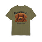 Teddybär Beautiful - Unisex Heavy Oversize T-Shirt