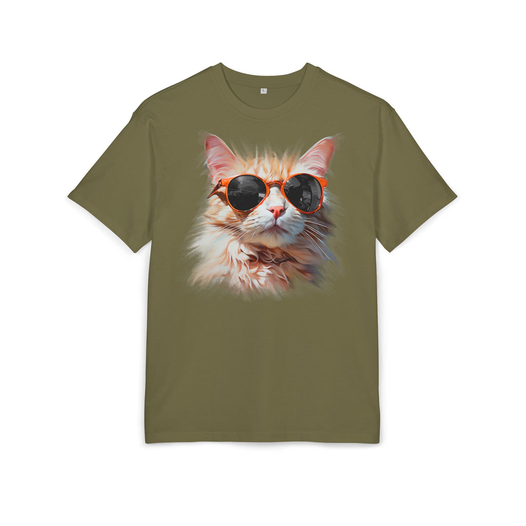 Katze Sonnenbrille - Unisex Oversize T-Shirt