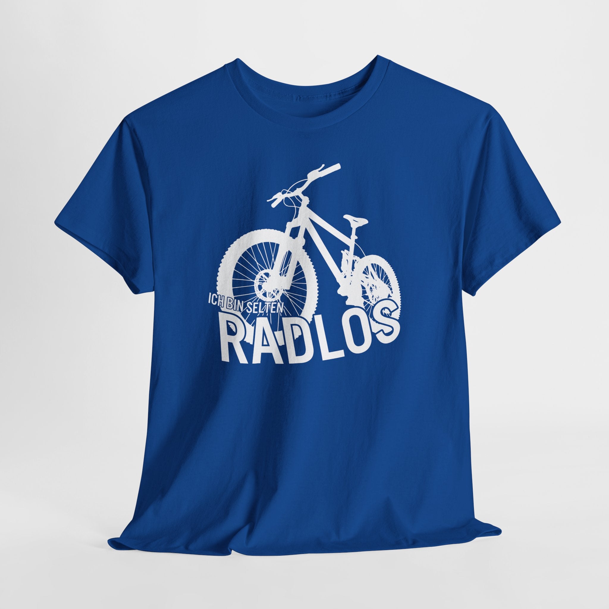 Ich bin selten radlos – Lustiges Fahrrad Shirt