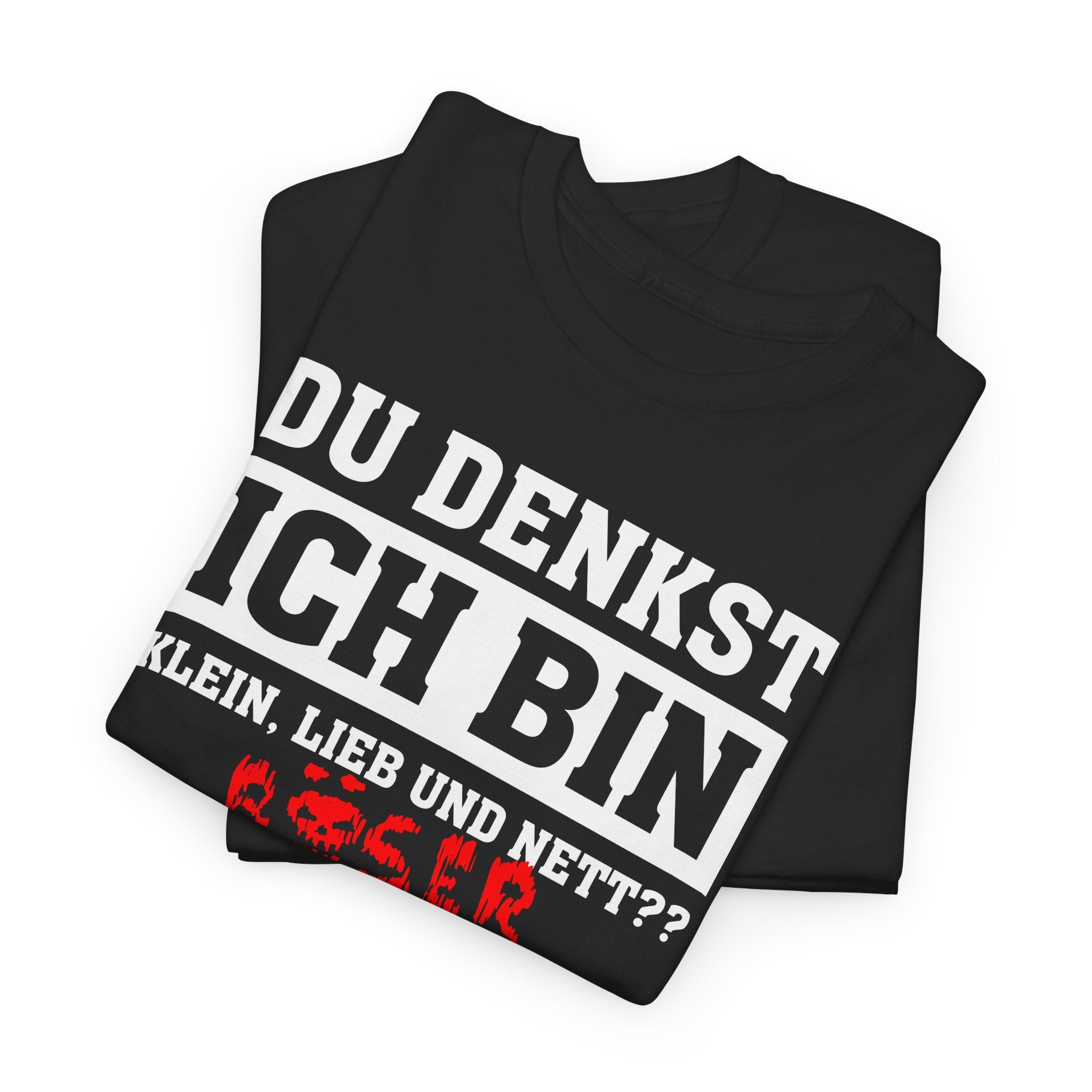 Böser Fehler Shirt – Klein, lieb und nett? Von wegen! Lustiges Spruchshirt