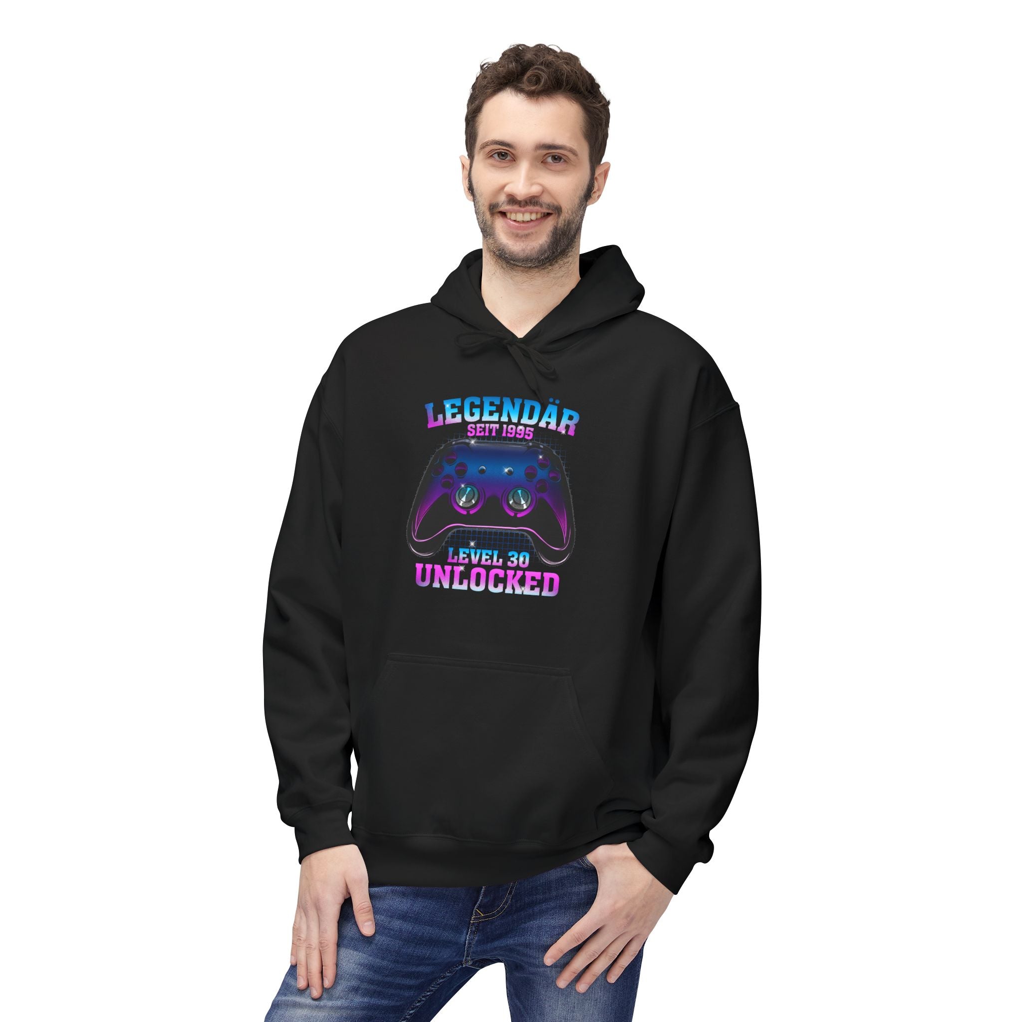 30 Geburtstag - LEVEL 30 Unlocked - Gamer Geschenk Hoodie