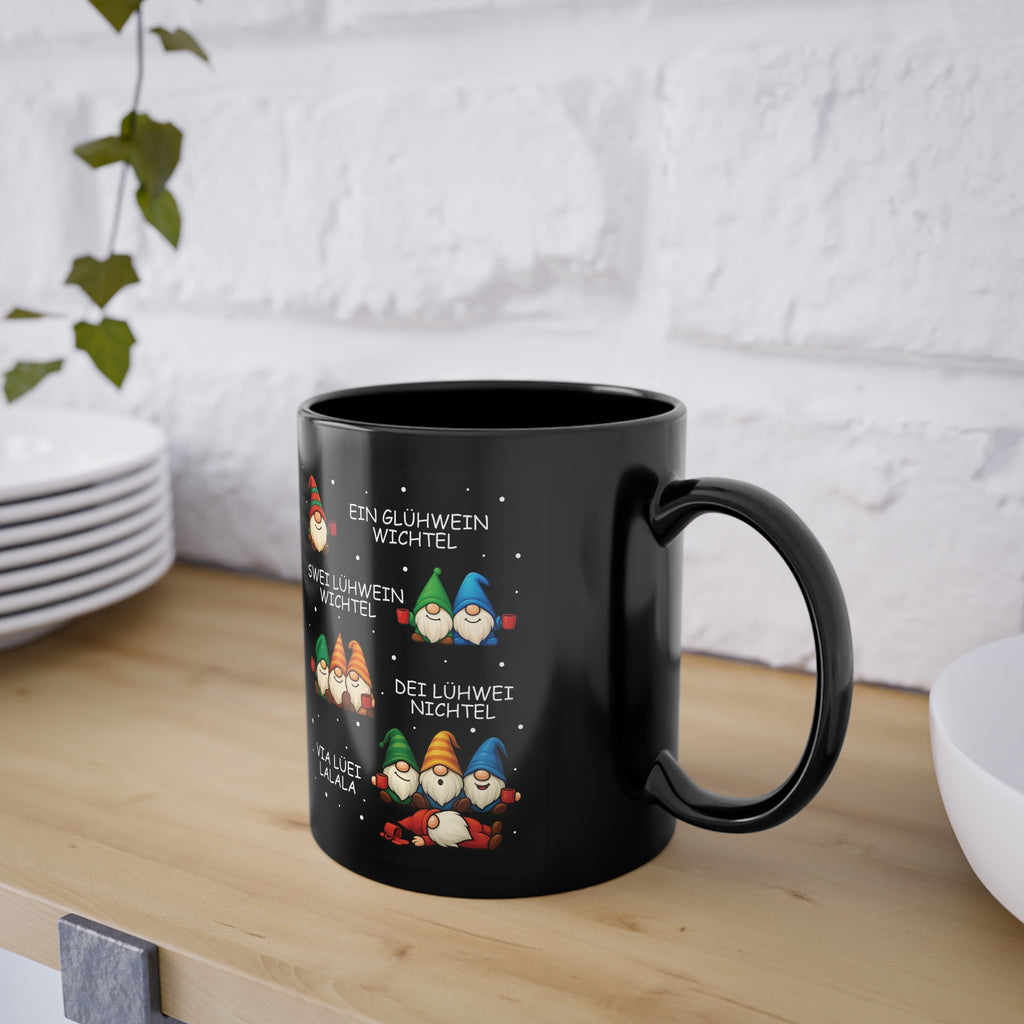 Lustige Glühwein Wichtel – Betrunkene Weihnachtsgnome Lustige Kaffee Tasse