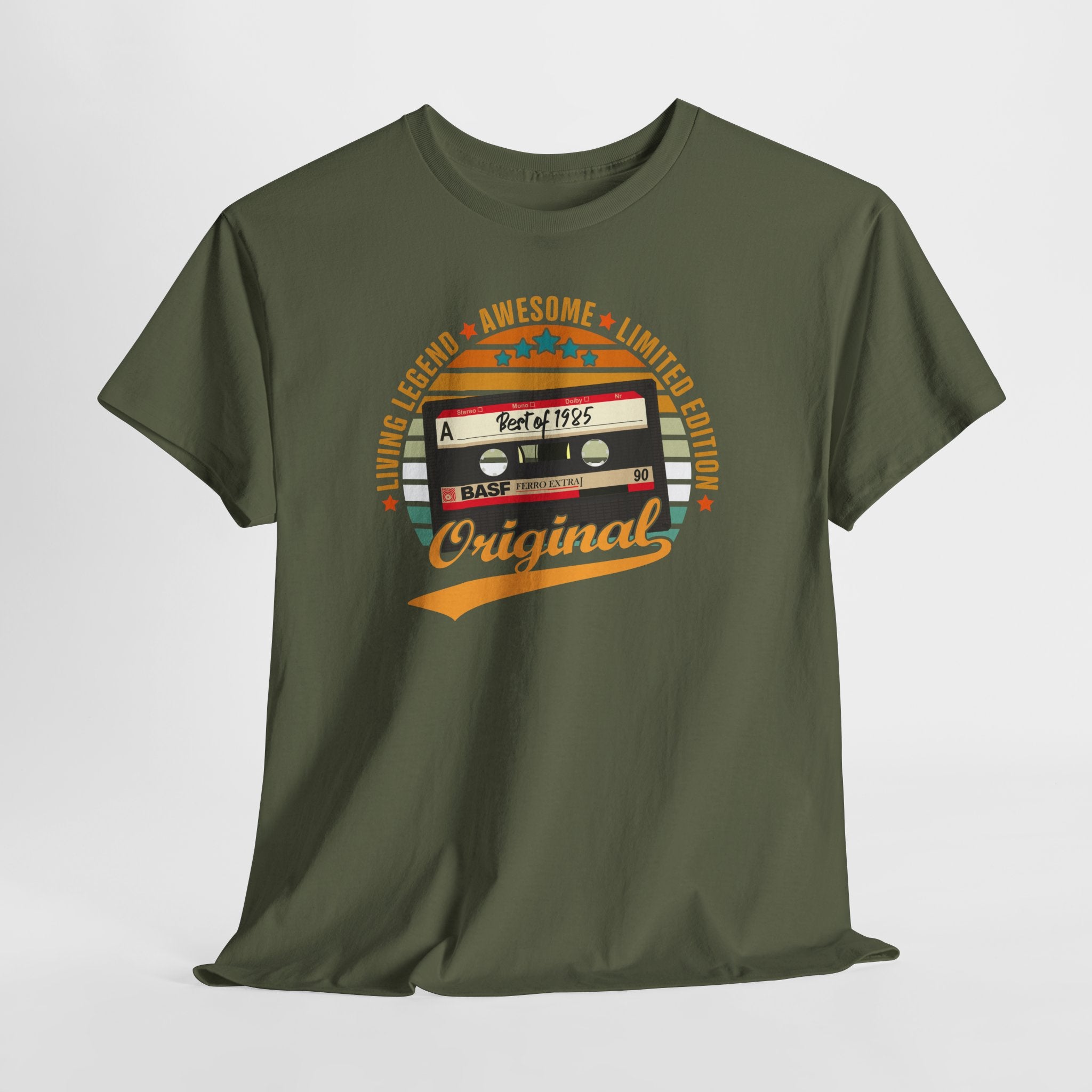 40.Geburtstag Original Limited Edition Retro Kassette Best Of 1985 Geschenk T-Shirt