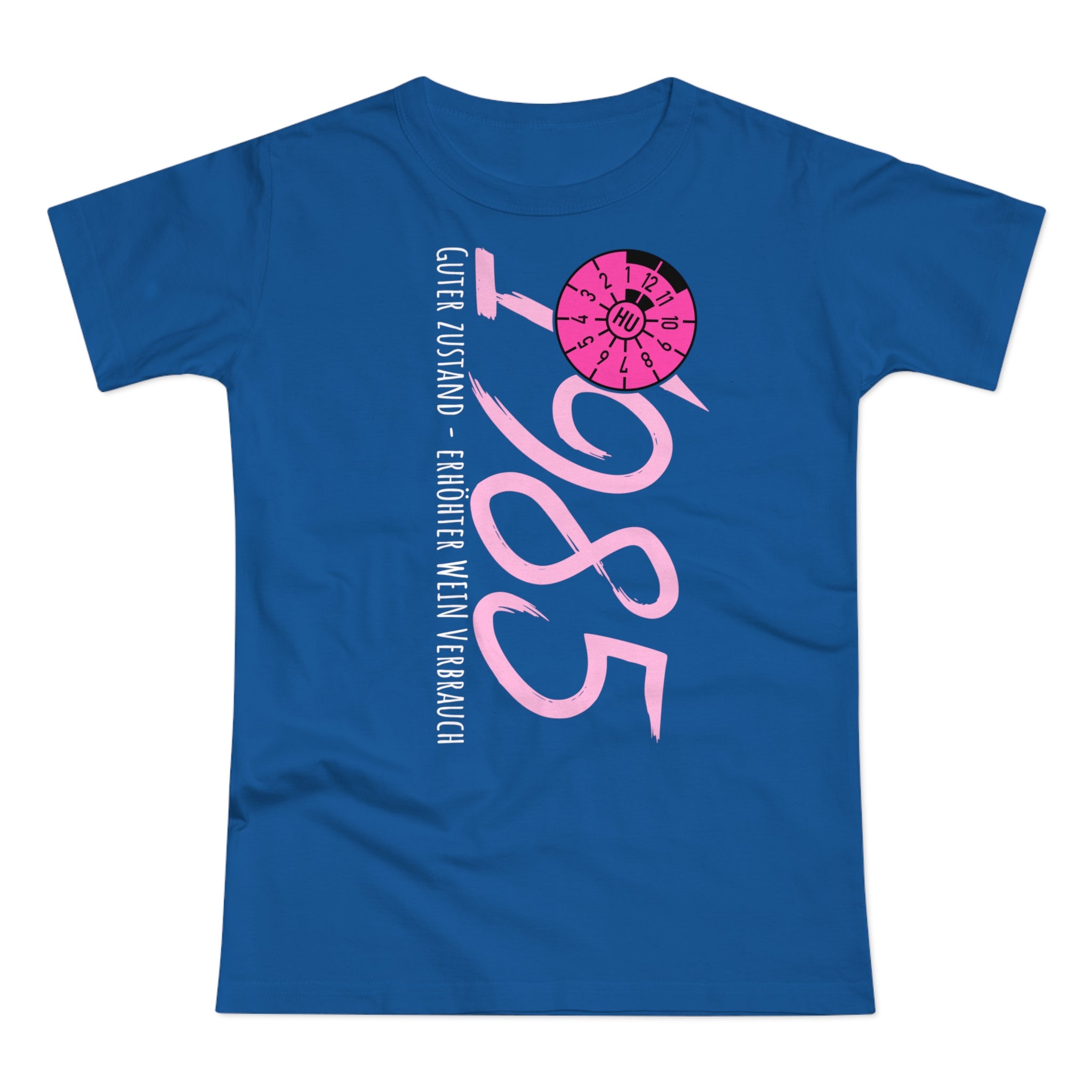 1985 Damen Geburtstagsshirt | Guter Zustand, erhöhter Weinverbrauch | Lustiges Shirt zum 40. Geburtstag | TÜV Plakette Design