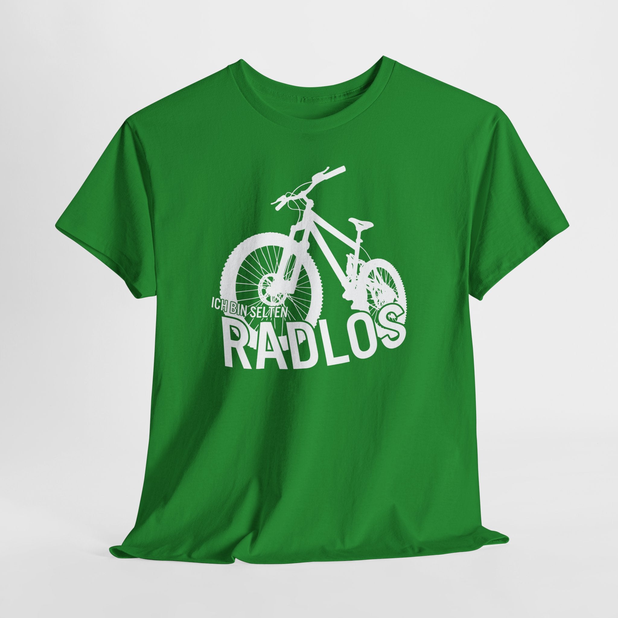 Ich bin selten radlos – Lustiges Fahrrad Shirt