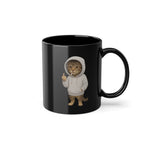 Lustiges Kätzchen mit Mittelfinger - Lustige Kaffee Tasse