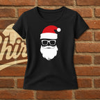 Hipster Santa Shirt – Lustiges Xmas Design für Frauen
