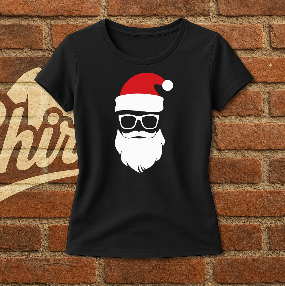 Hipster Santa Shirt – Lustiges Xmas Design für Frauen