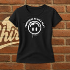 Grunge Smiley Shirt – Sometimes Be Like That Print