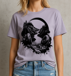 Landschaft Kopfhörer - Unisex Oversize T-Shirt