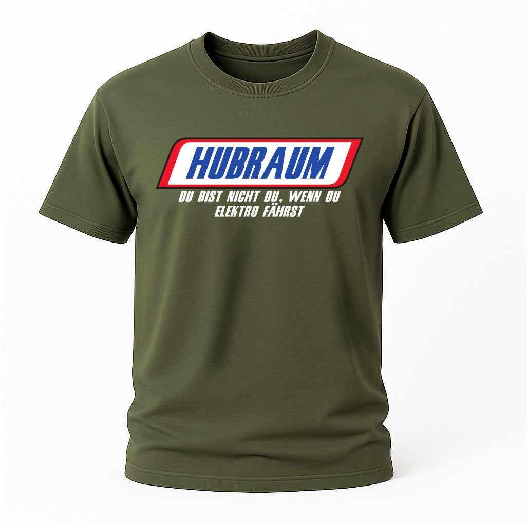 Hubraum – Du bist nicht du, wenn du Elektro fährst | Lustiges Tuning Shirt