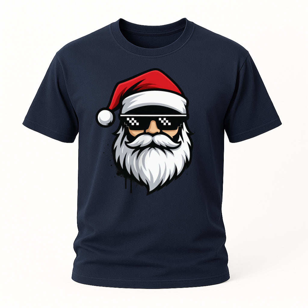 Gangster Santa – Lustiges Weihnachts T-Shirt