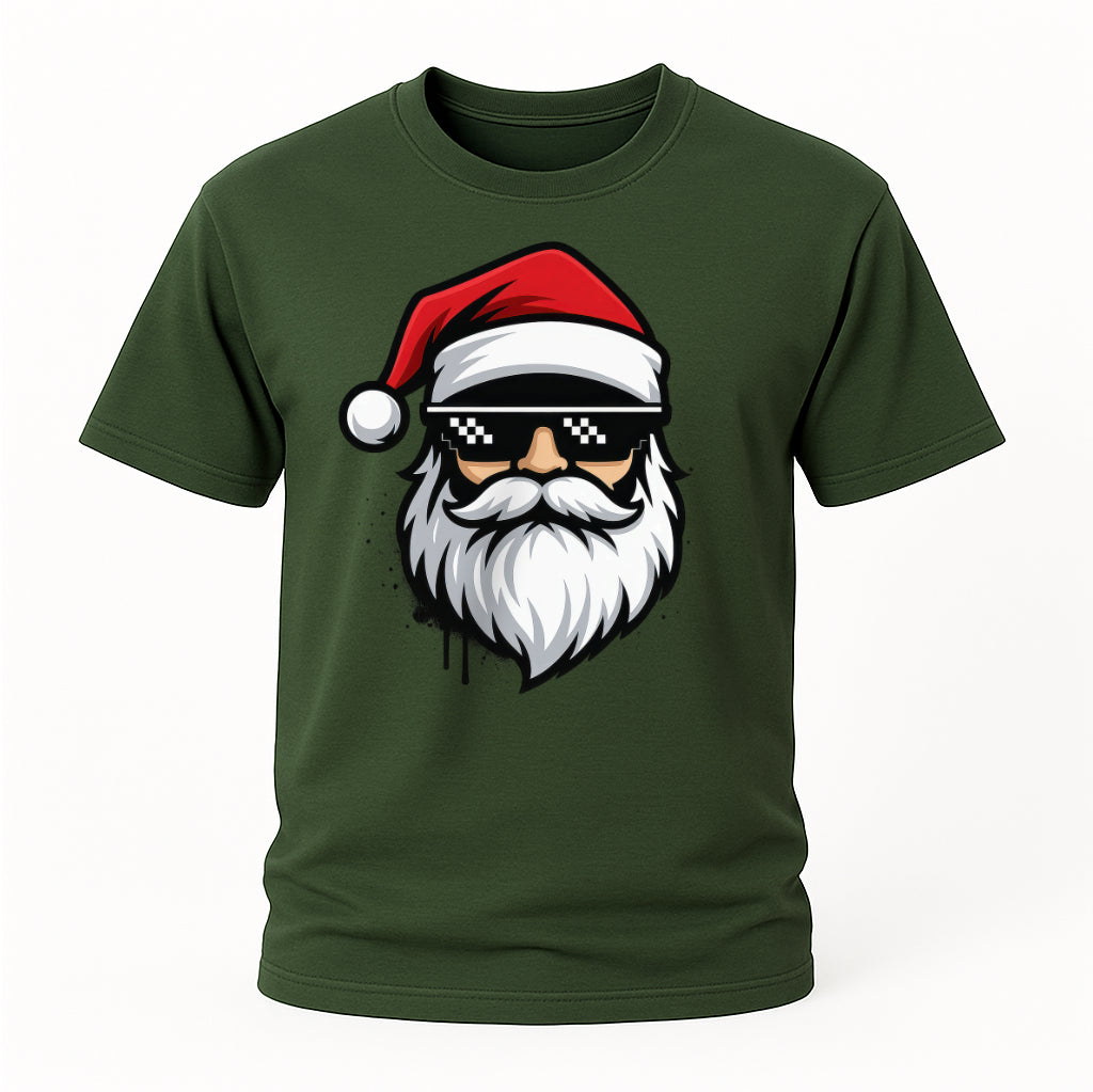 Gangster Santa – Lustiges Weihnachts T-Shirt
