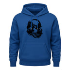 Musik & Natur Hoodie – Kopfhörer Landschaft Motiv – Hoodie für Musikliebhaber