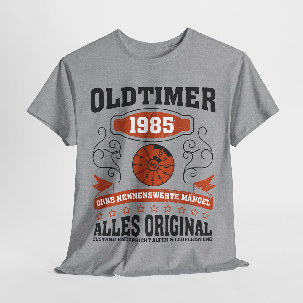 40. Geburtstag Oldtimer 1985 Zustand entspricht Alter und Laufleistung TÜV Lustiges Mechaniker Geschenk T-Shirt