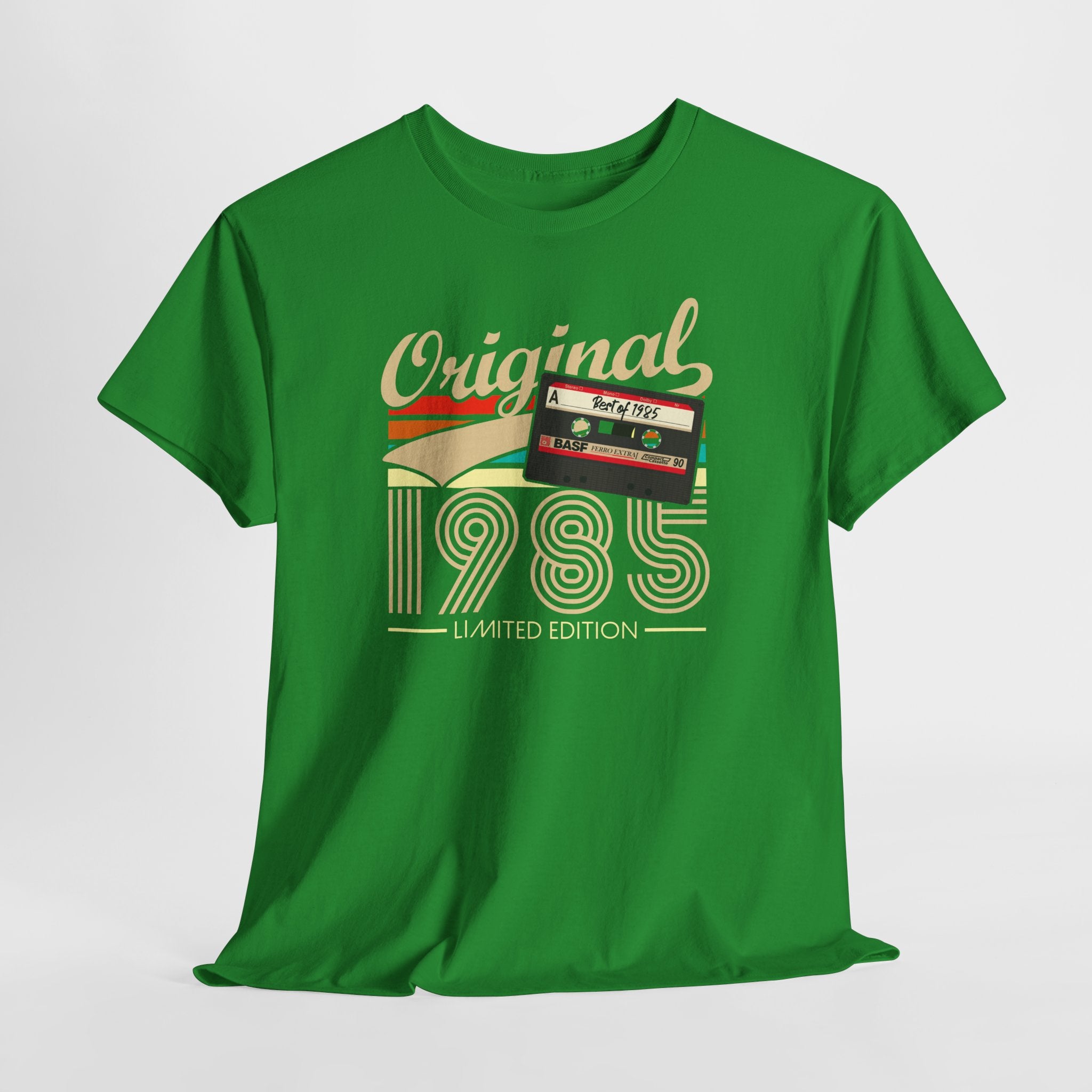 40. Geburtstag Original 1985 Limited Edition Retro Kassette Geschenk T-Shirt